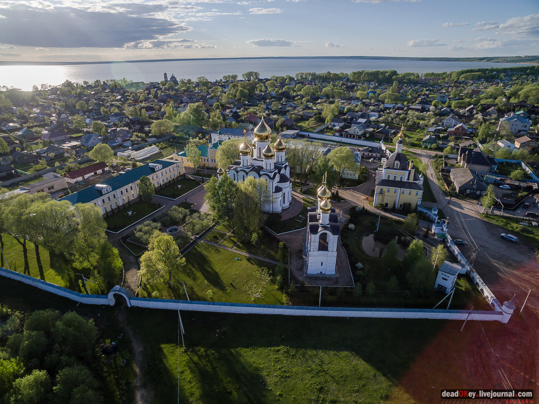 Переславль-Залесский, монастыри, виды с квадрокоптера