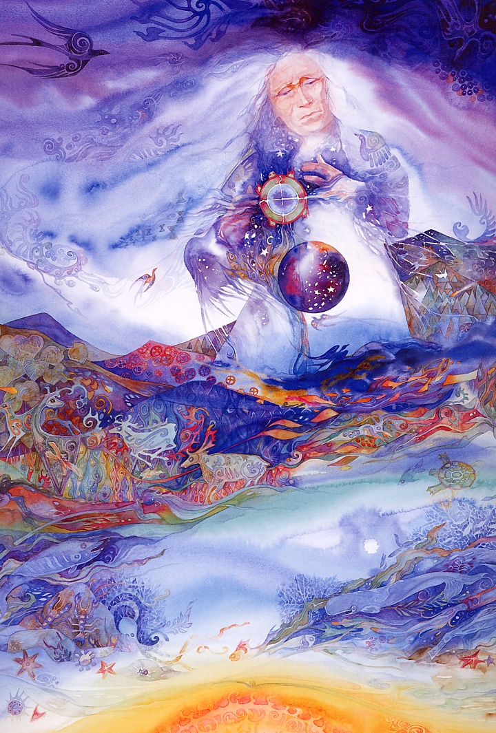 Helen Nelson-Reed | American Visionary Watercolor painter