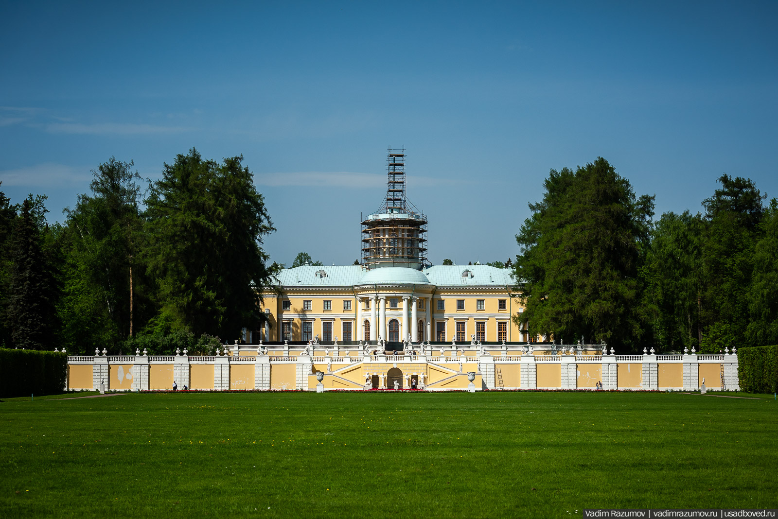 усадьба Архангельское, весна, май 2021