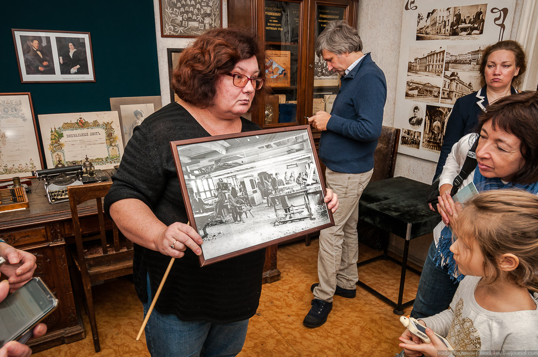 Презентация Промпоезда в Музее меценатов