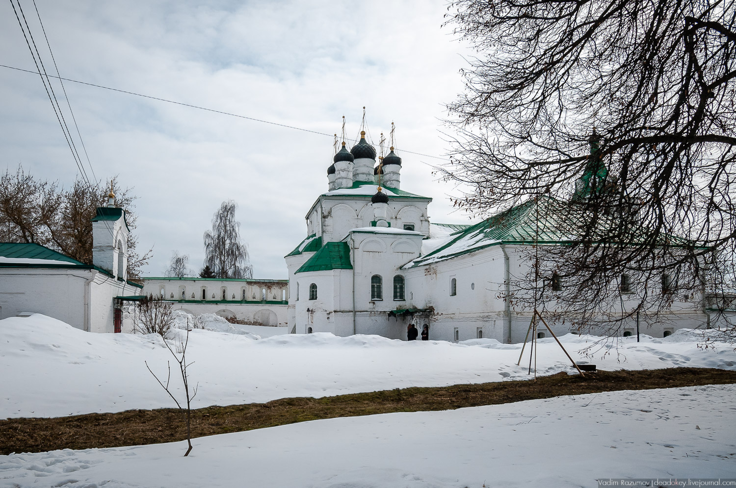 Александровская Слобода. Сравнительные фотографии Ивана Барщевского и Вадима Разумова