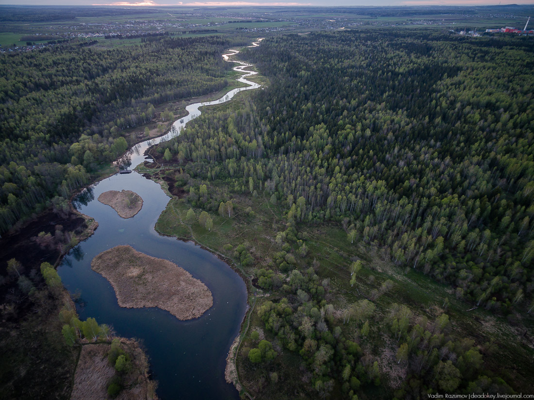 Гатчинский дворец, Гатчина, с дрона и квадрокоптера