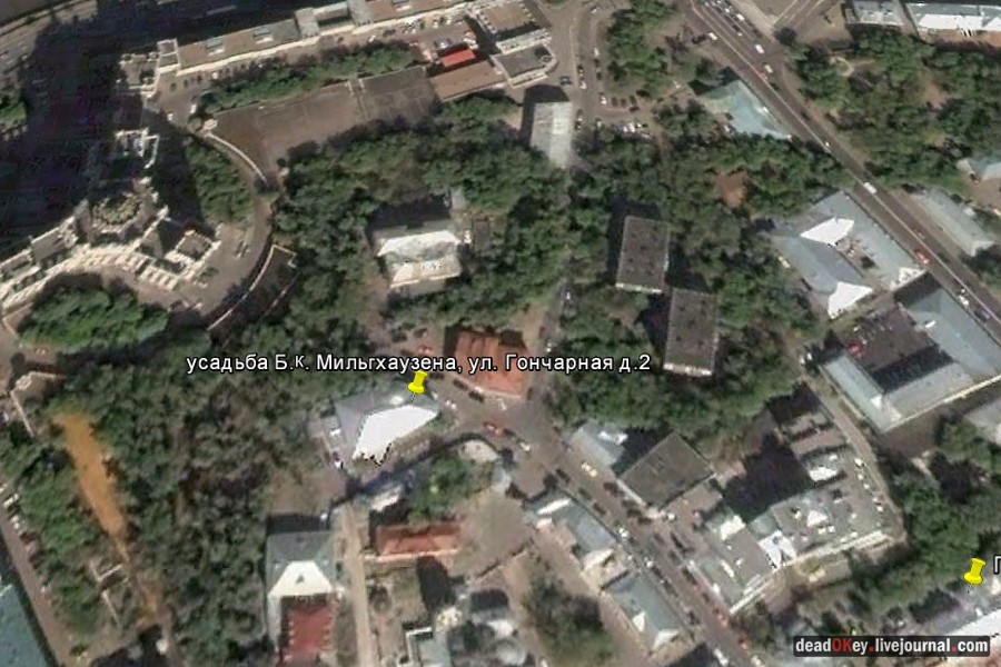 усадьба Б.К. Мильгаузена, Москва, ул. Гончарная д.2