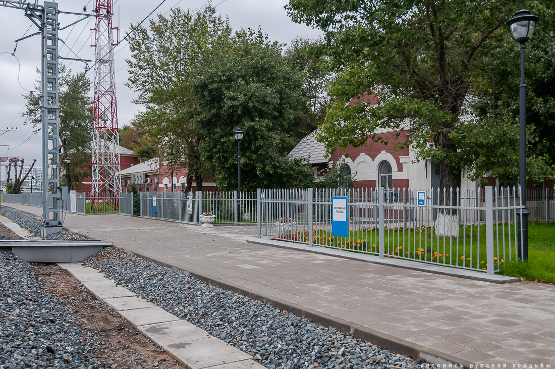 МКЖД. МЦК. Станция Угрешская.