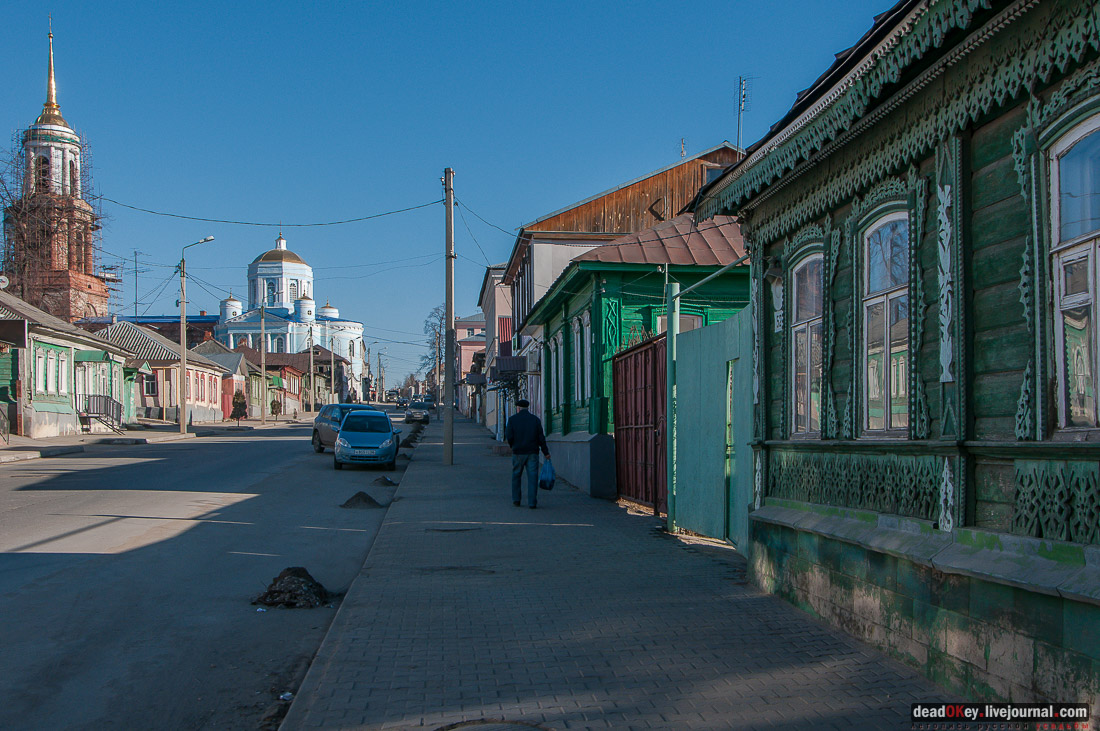 деревянные наличники Ельца, елецкий деревянный наличник