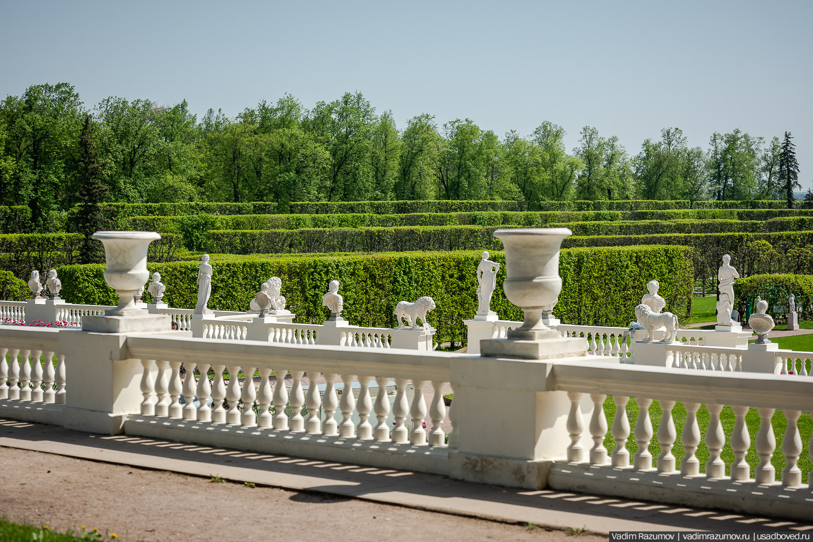 усадьба Архангельское, весна, май 2021