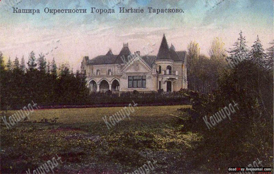 усадьба Тарасково, Каширский район, реставрация, ASG