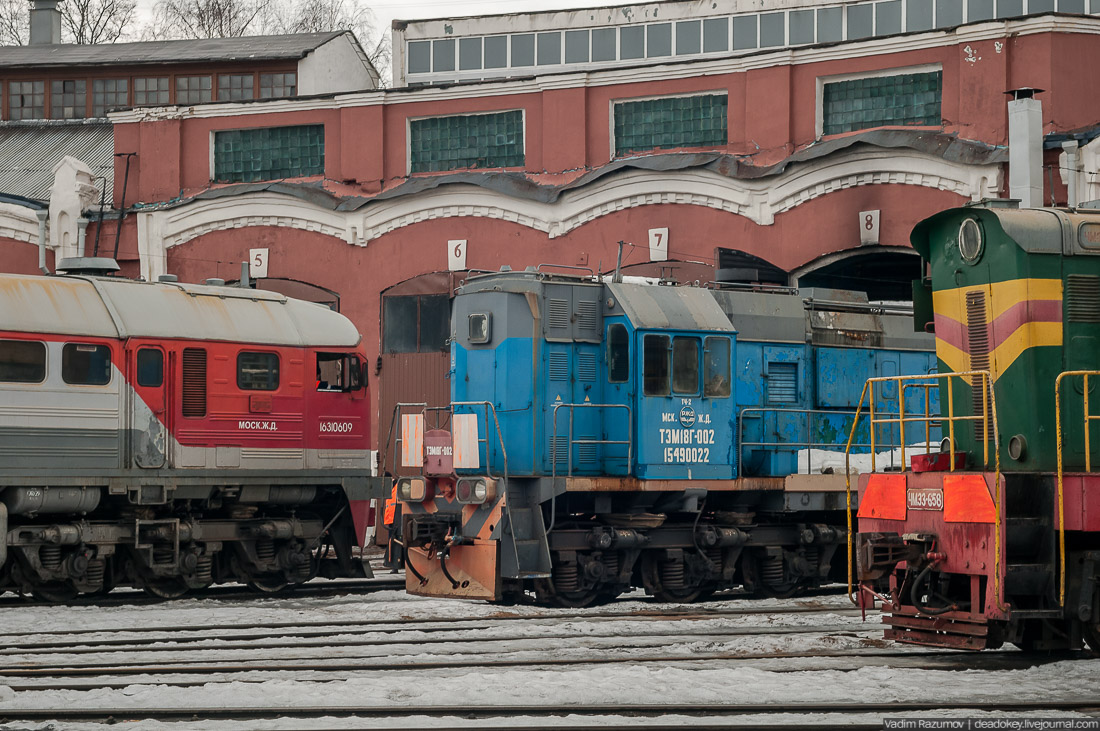 МКЖД. Возвращение истории. Паровозное депо Лихоборы.
