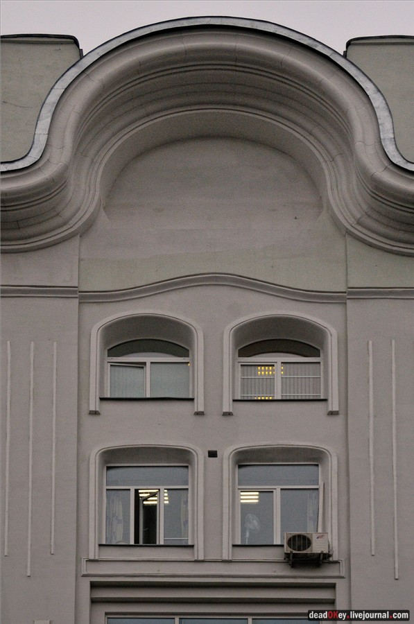 Доходный дом А.С. Грачевой (гостиница Марсель), 1901-1903, архитектор Э.М. Розен, ул. Петровка, 15/13