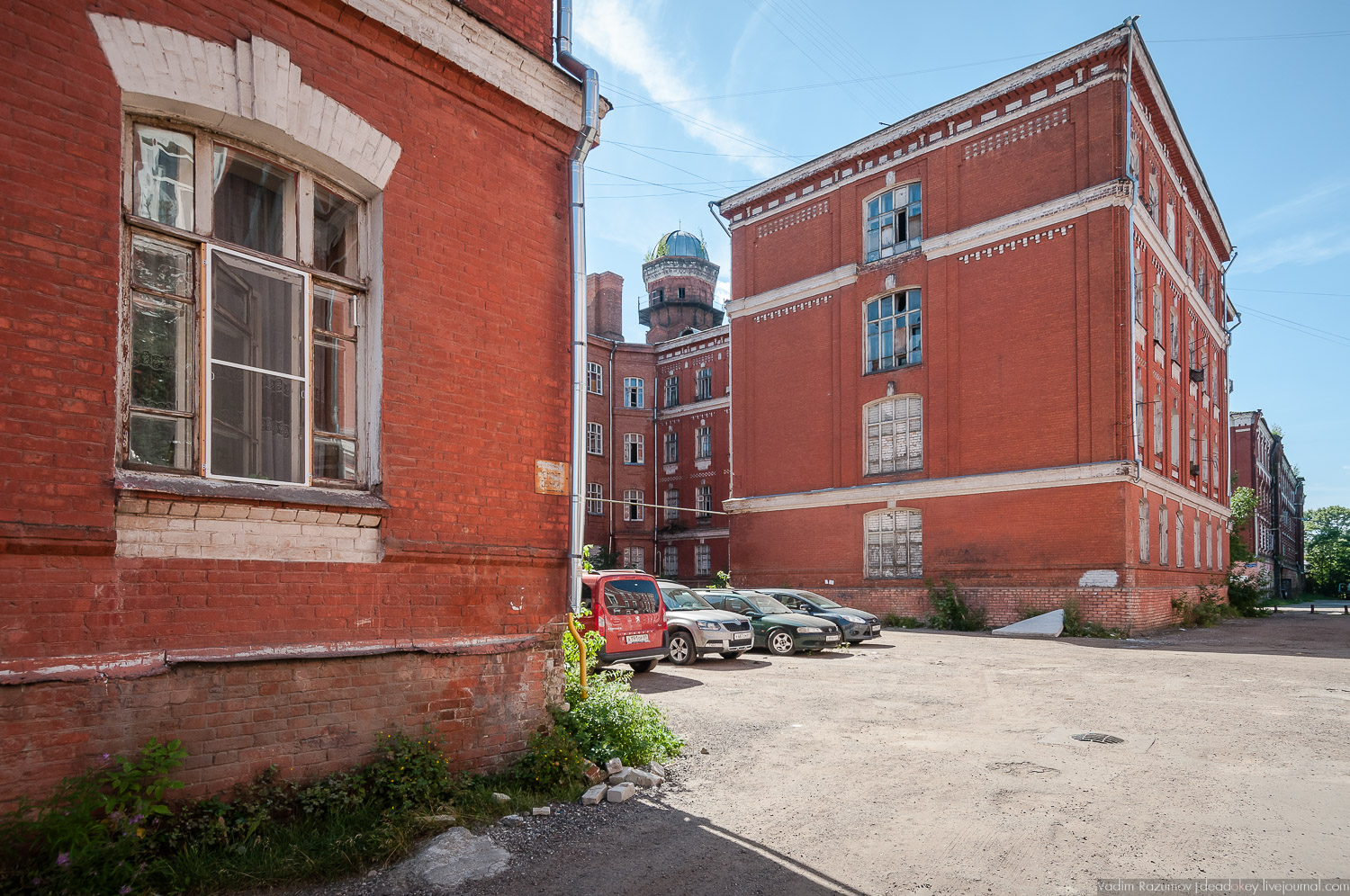 Морозовский городок, Пролетарка, Тверь, промышленность архитектура фабрика