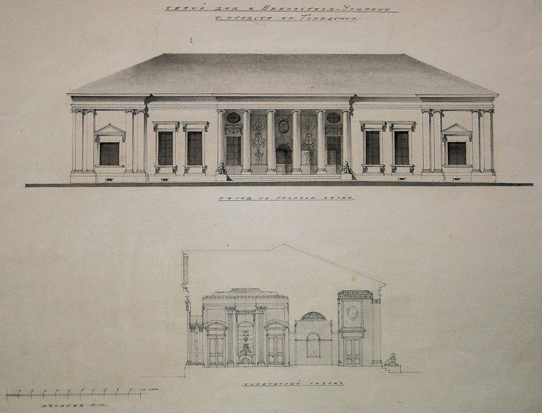 усадьба Никольское-Урюпино, интерьеры Белого домика