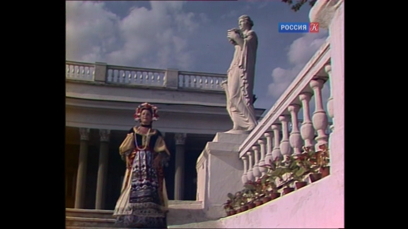 фильм Веселая вдова (1984), усадьба Архангельское, Московская область, Красногорский район.