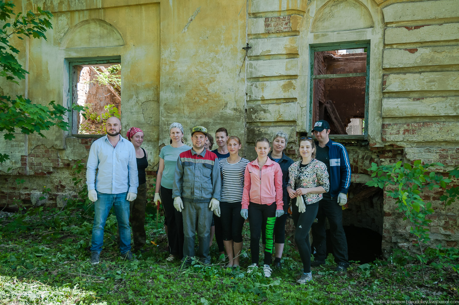усадьба Сергиевское-на-Упе, Усадебные волонтеры в Тульской области