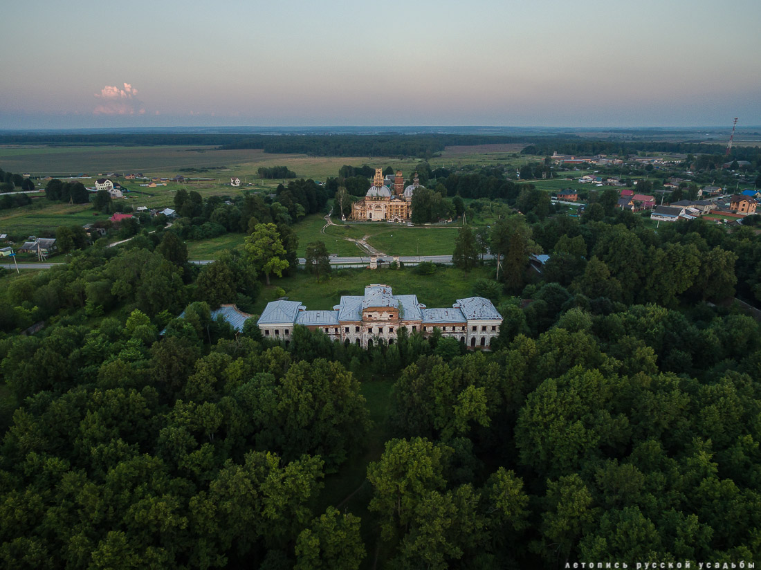 Летопись Русской Усадьбы, усадьбы и архитектура с квадрокоптера, топ-25 июль 2016