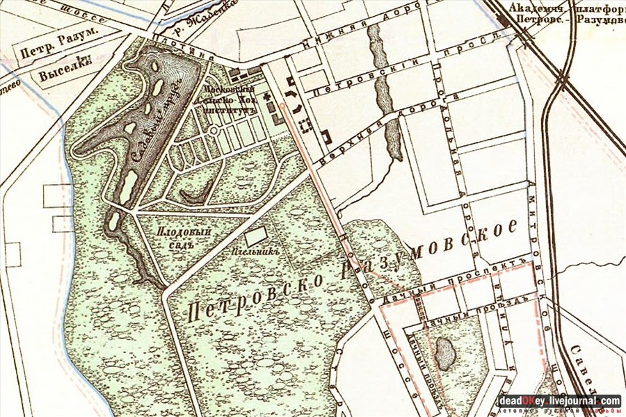 усадьба Петровское-Разумовское