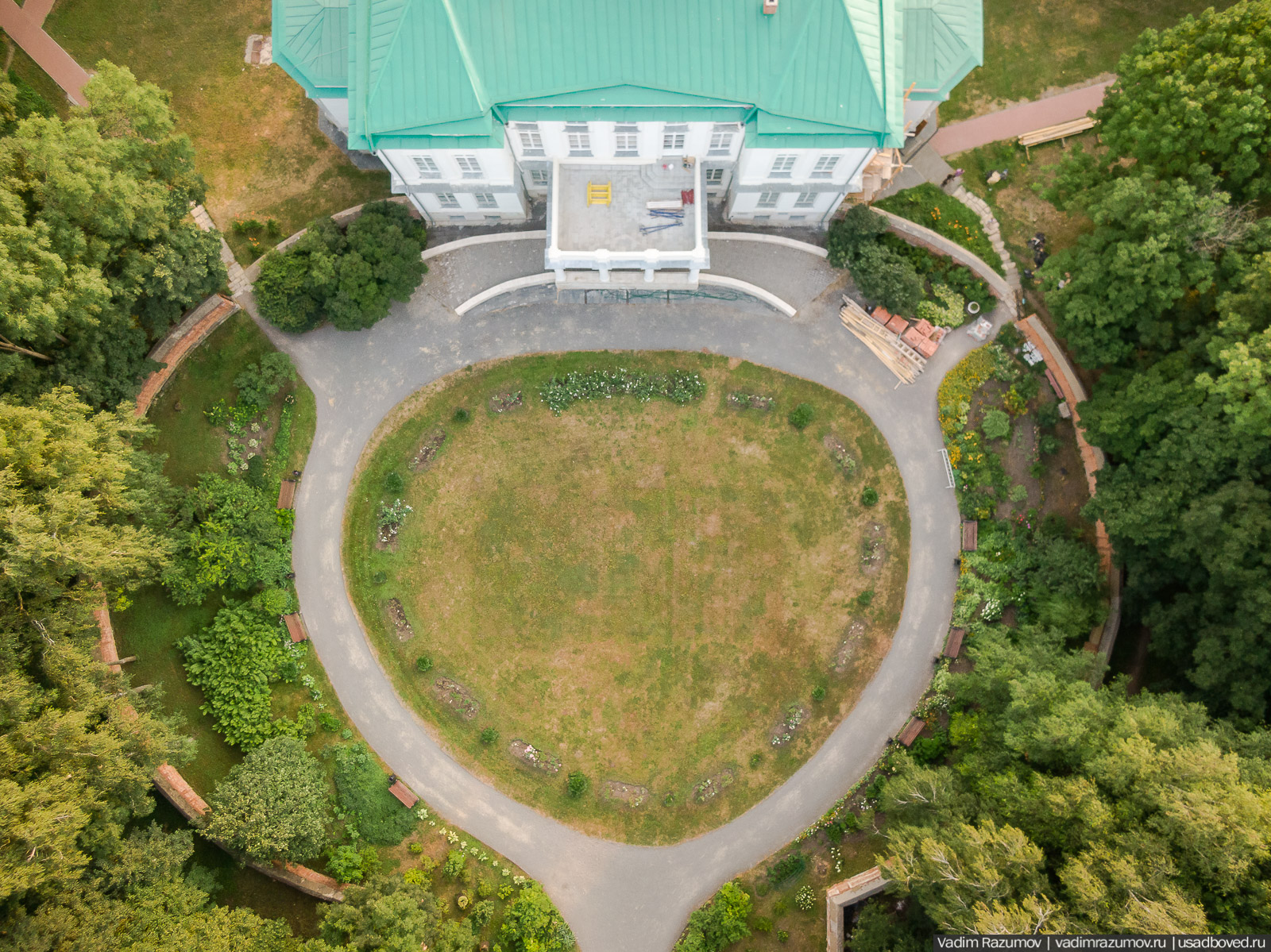 Богородицк, сад во дворце