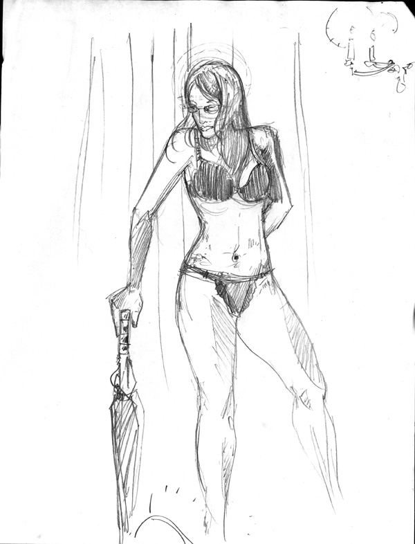 Dr Sketchys Umbrella Lean.