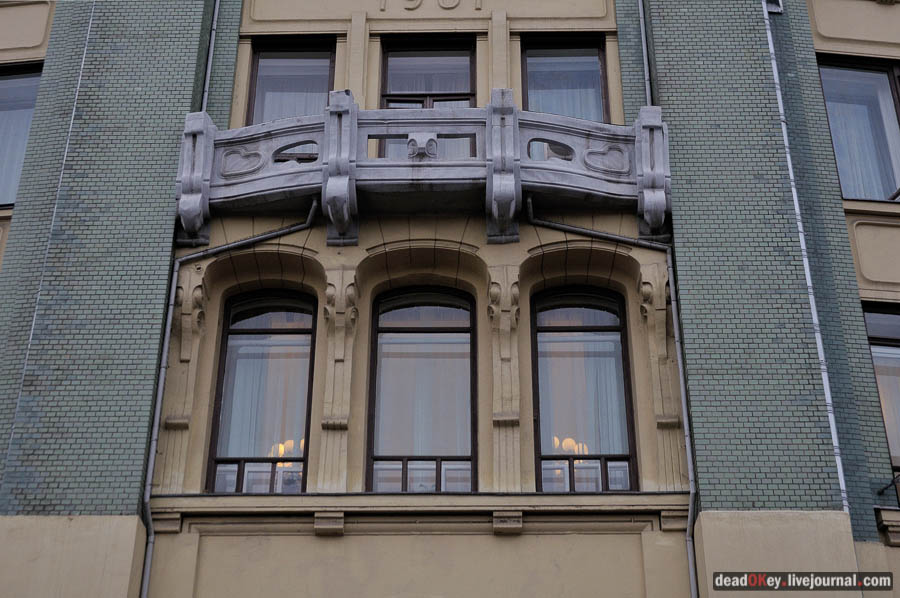 Гостиница Боярский двор (Дом Московского страхового общества), 1901-1903, архитектор Ф.О. Шехтель при участии А.А. Галецкого, Старая пл., д.8