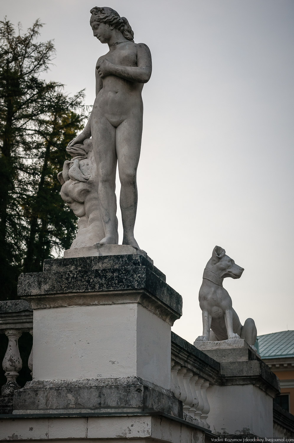 усадьба Архангельское, скульптура