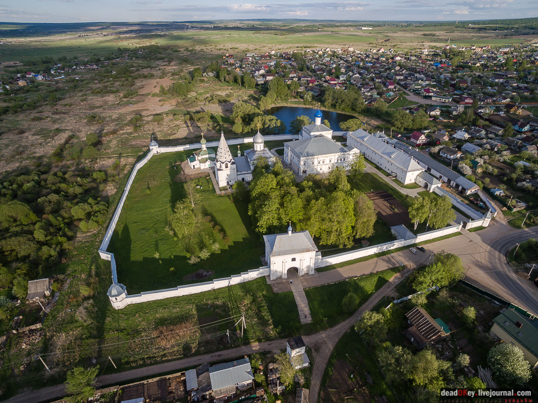 Переславль-Залесский, монастыри, виды с квадрокоптера