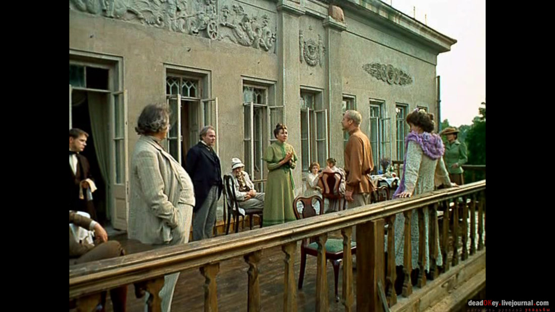 усадьба Пущино-на-Оке в фильме Неоконченная пьеса для механического пианино