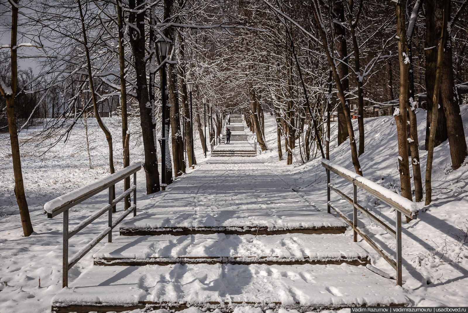 усадьба Абрамцево, 2020 год, зима, последний снег