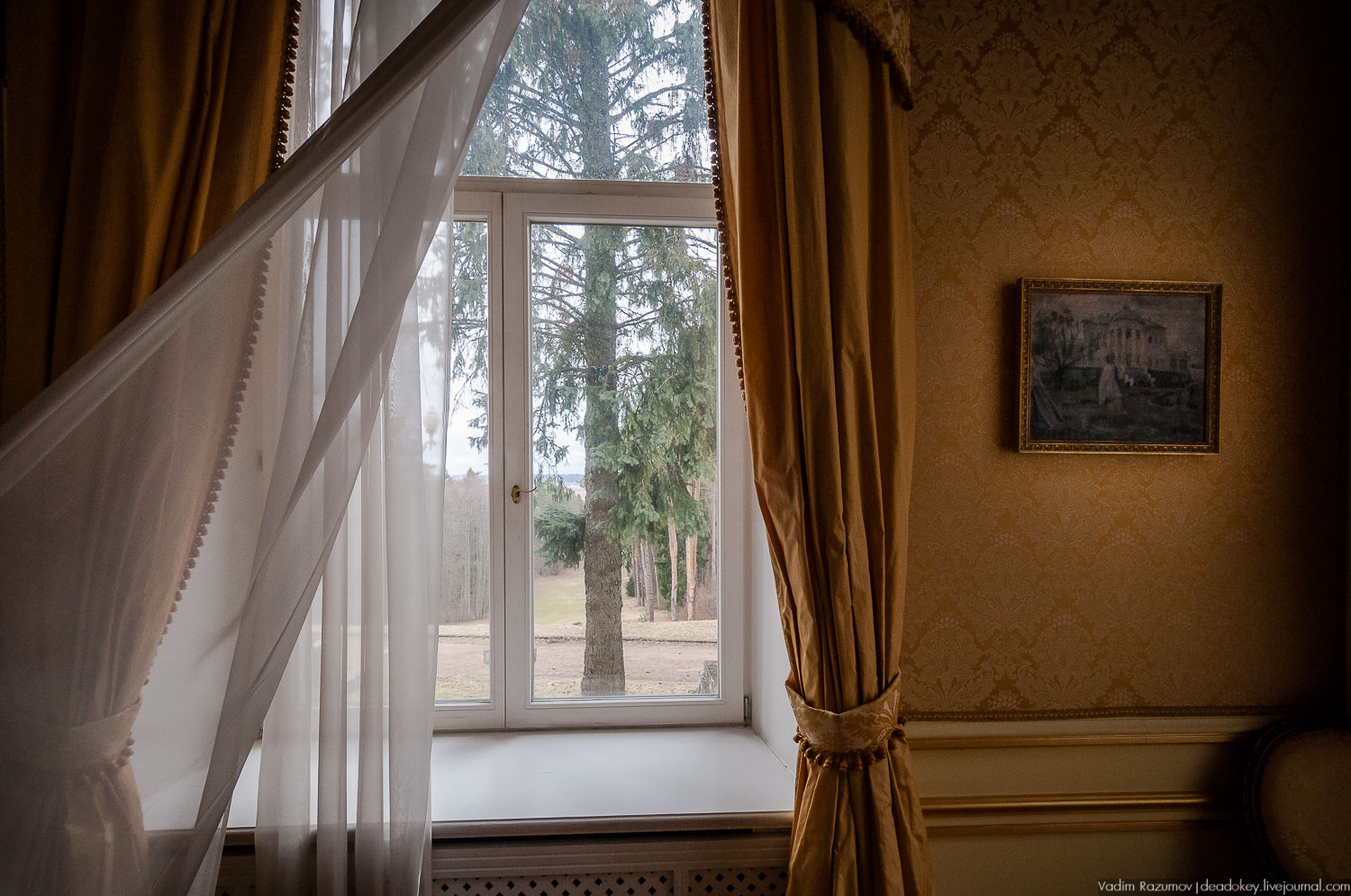 усадьба Введенское, интерьеры главного дома, Фото Вадим Разумов, Летопись Русской усадьбы