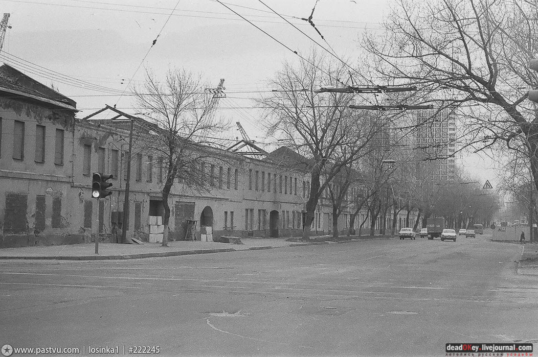 улица Школьная (1-я Рогожская улица), г. Москва, Рогожская слобода