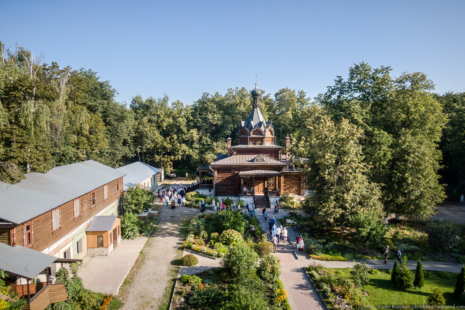 Крестный ход, Красное Село - скит Тихона Задонского, 26 августа 2019 года
