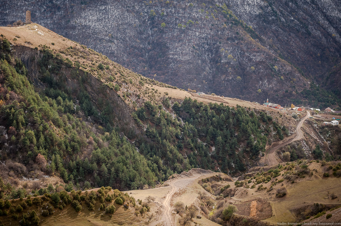 Башенный комплекс Фалхан, Ингушетия, Джейрахское ущелье.