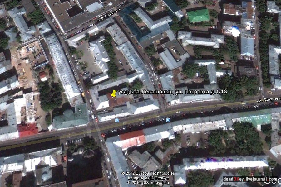 усадьба Левашовых