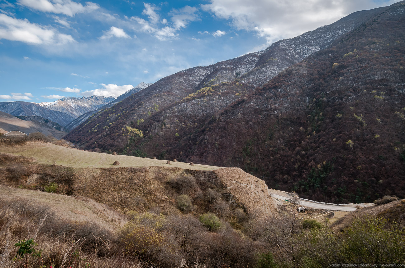 Башенный комплекс Ляжги, Ингушетия, Джейрахский район, сельское поселение Ляжги.