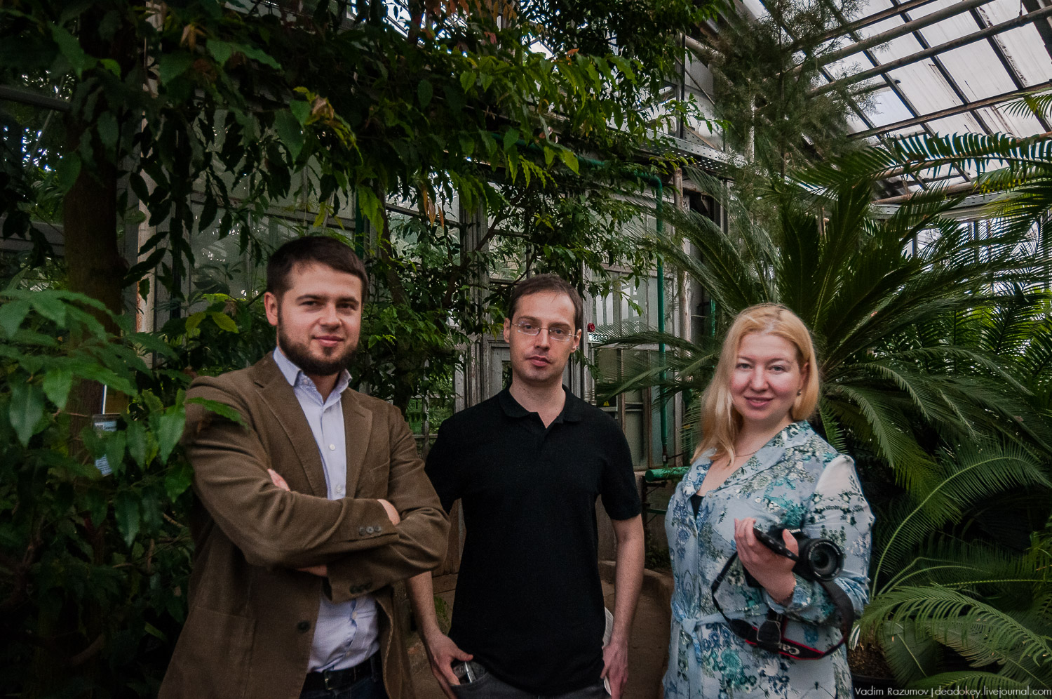 Ботанический сад, фондовая оранжерея, Экоэлектричка, борщевик