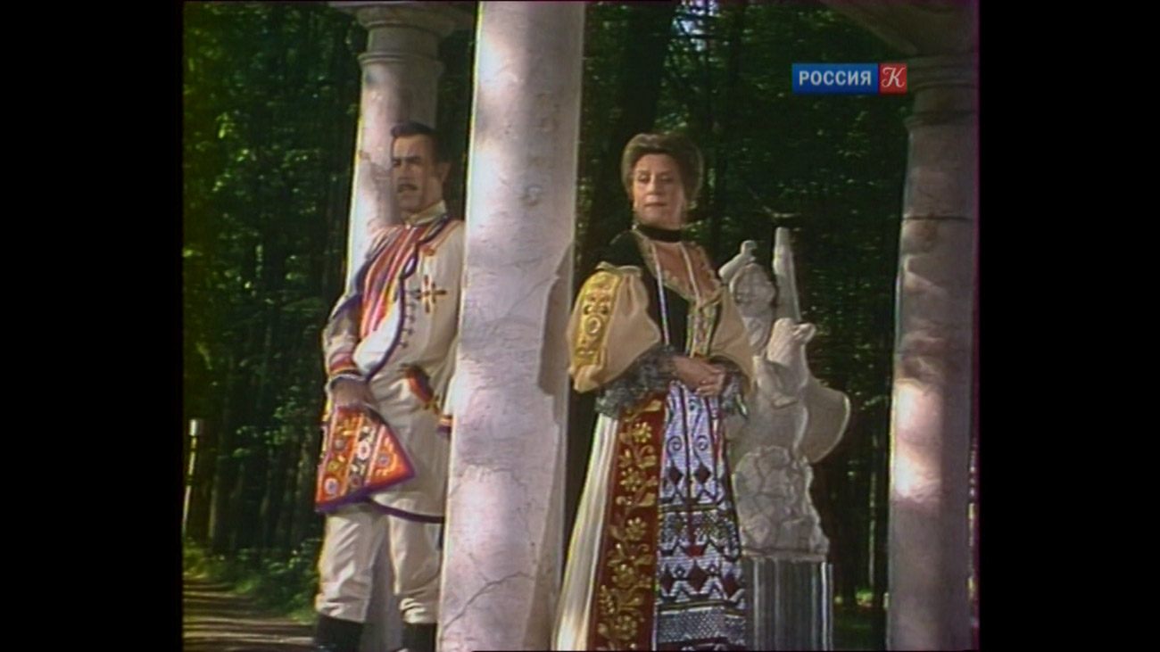 фильм Веселая вдова (1984), усадьба Архангельское, Московская область, Красногорский район.