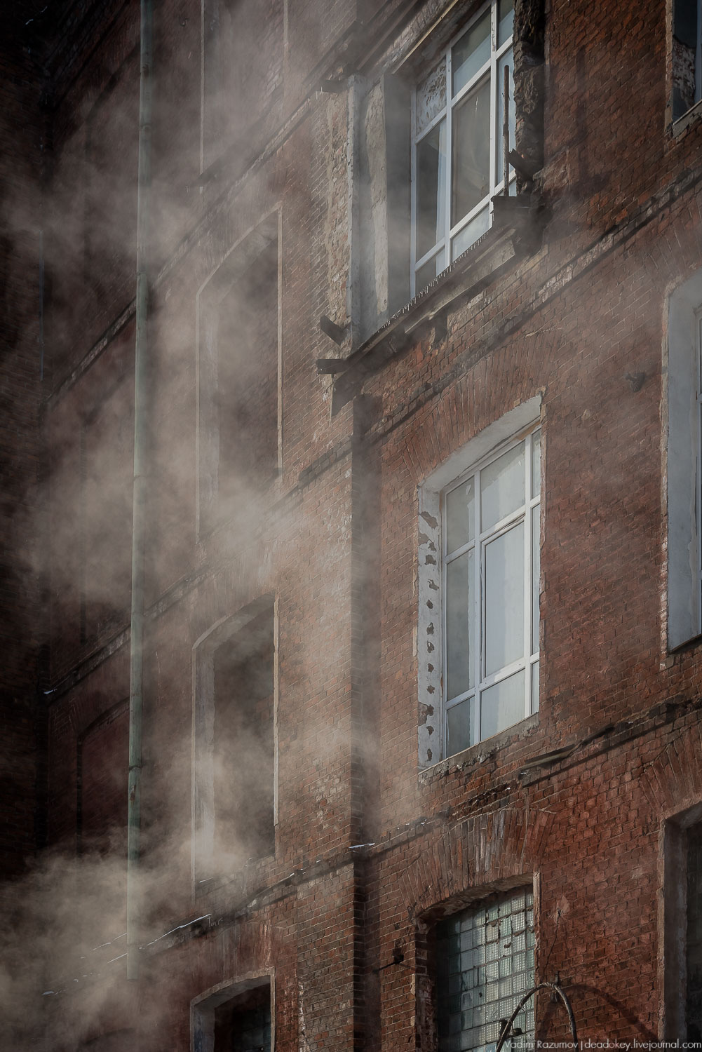 Город Орехово-Зуево, фабрики, фото Вадим Разумов