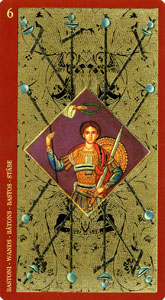  Шестерка Жезлов 