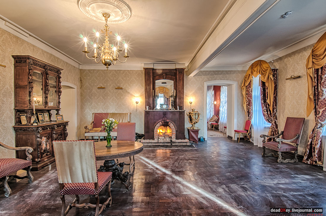 усадьба Талицы Аигиных, интерьер после реставрации, ноябрь 2014