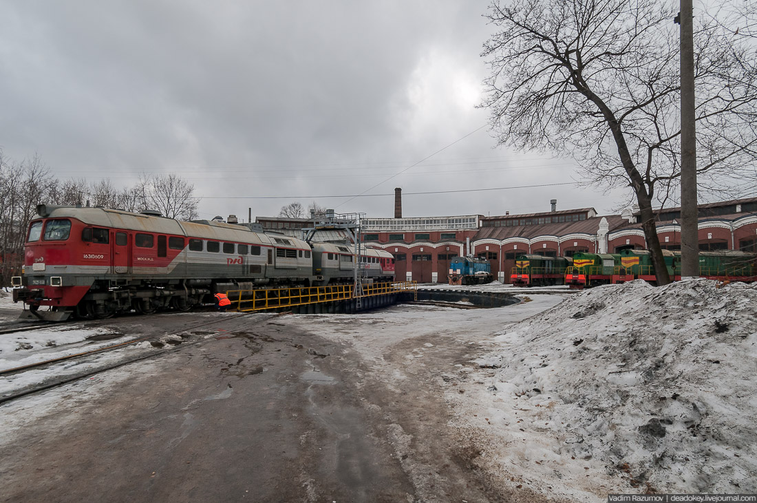 МКЖД. Возвращение истории. Паровозное депо Лихоборы.