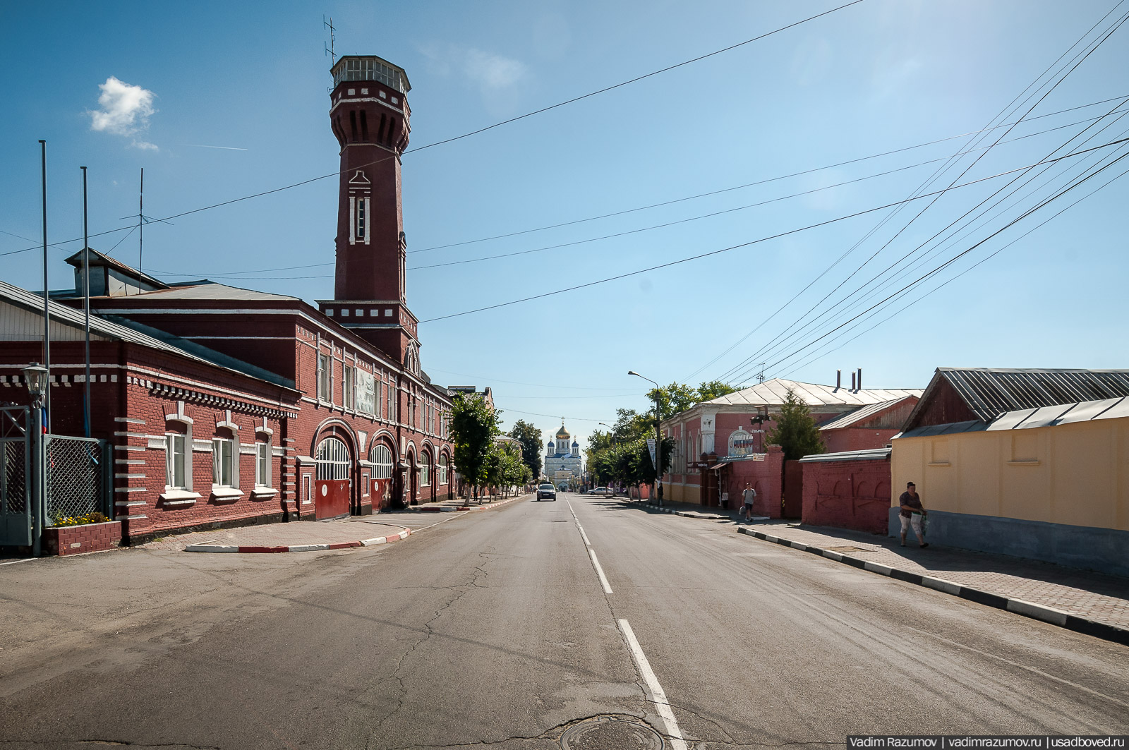 Елец, пожарная каланча, Липецкая область