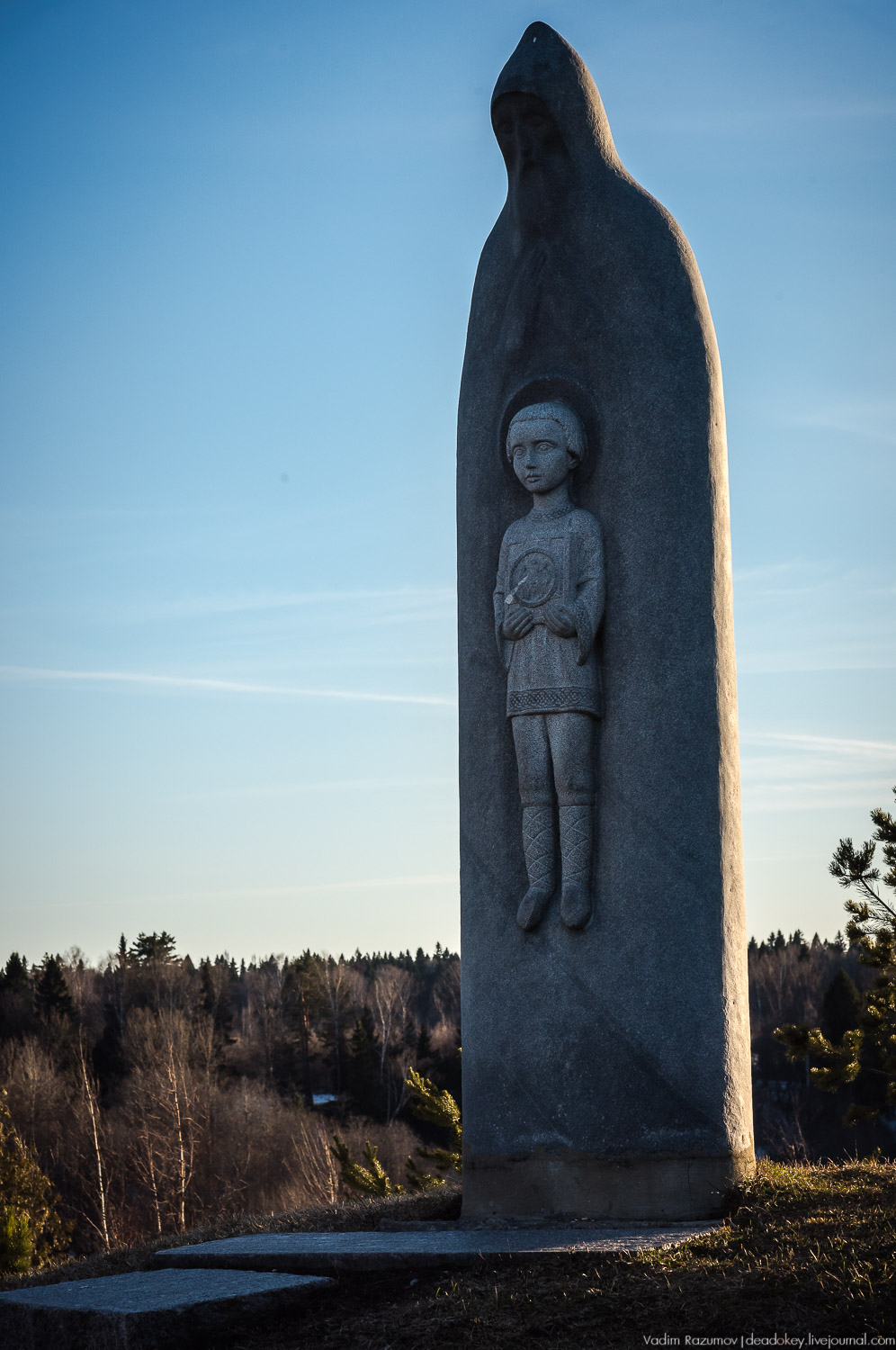 Радонеж, церковь, городище