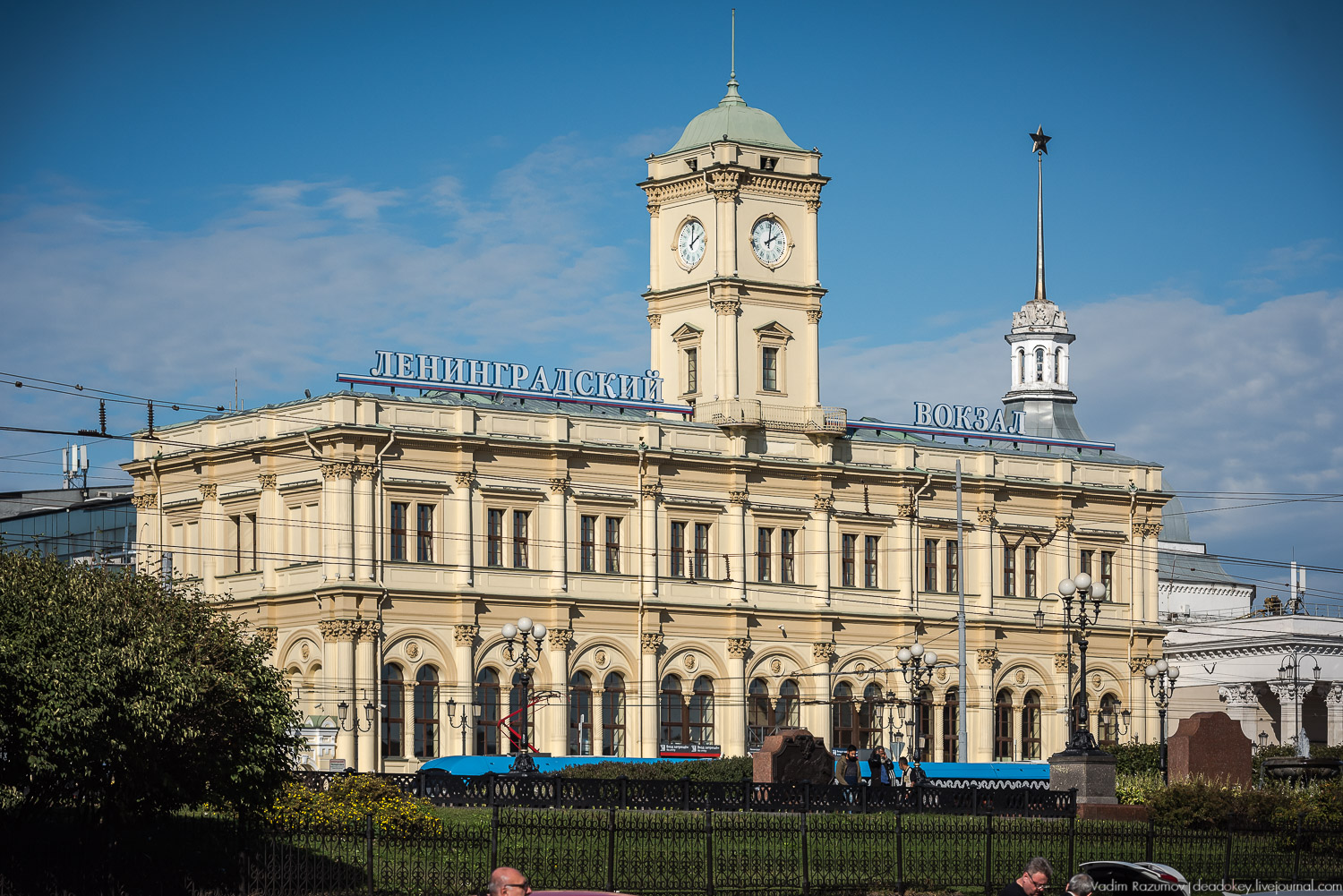 Ленинградский вокзал, Промпоезд, экскурсии по вокзалам