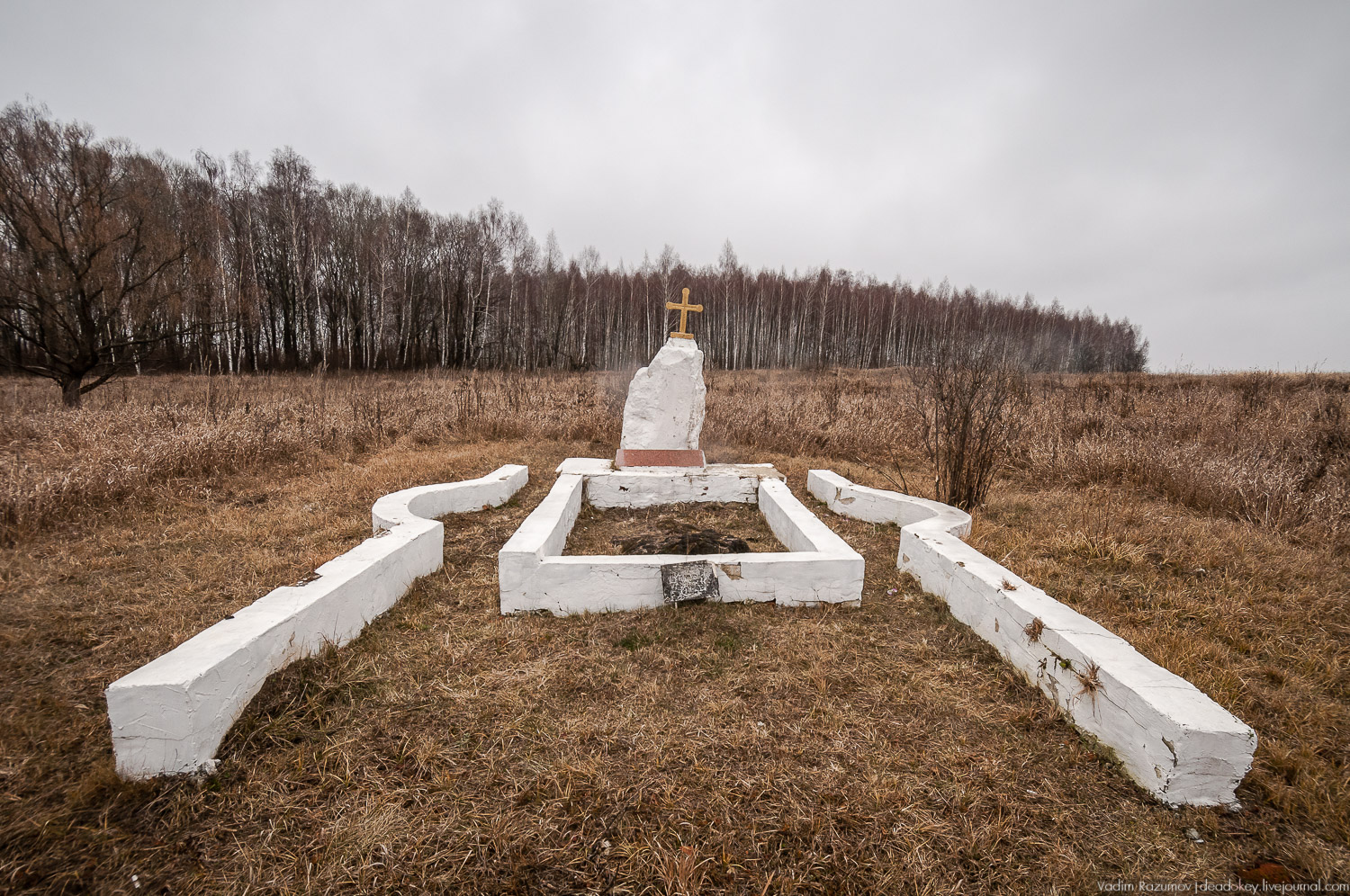 Старое Глазово, Тульская область, каширский уезд, могила архитектора В.И. Баженова