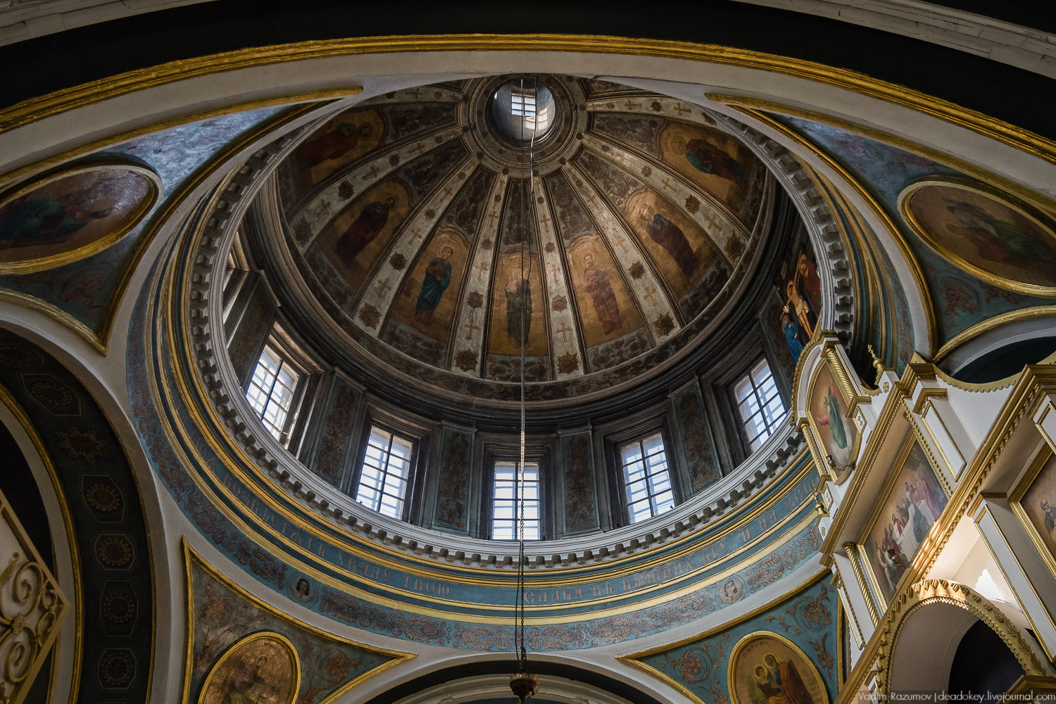 Казанский храм в Богородицке, интерьеры