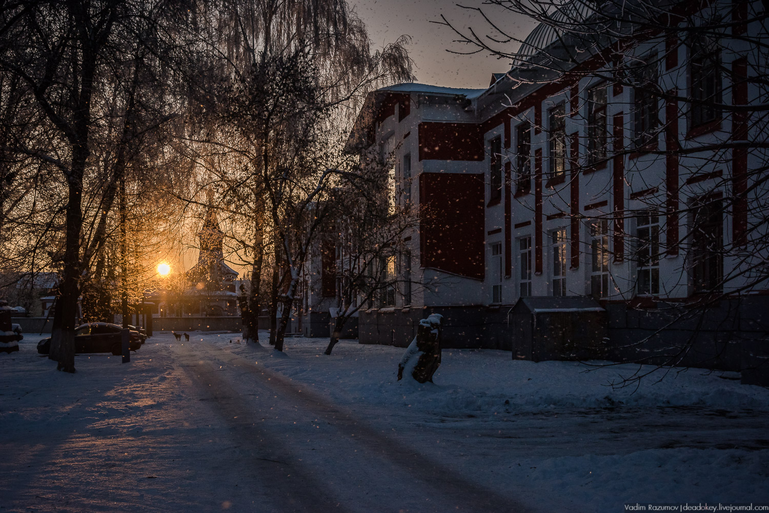 Больничный комплекс, казарма и театр в Орехово-Зуево