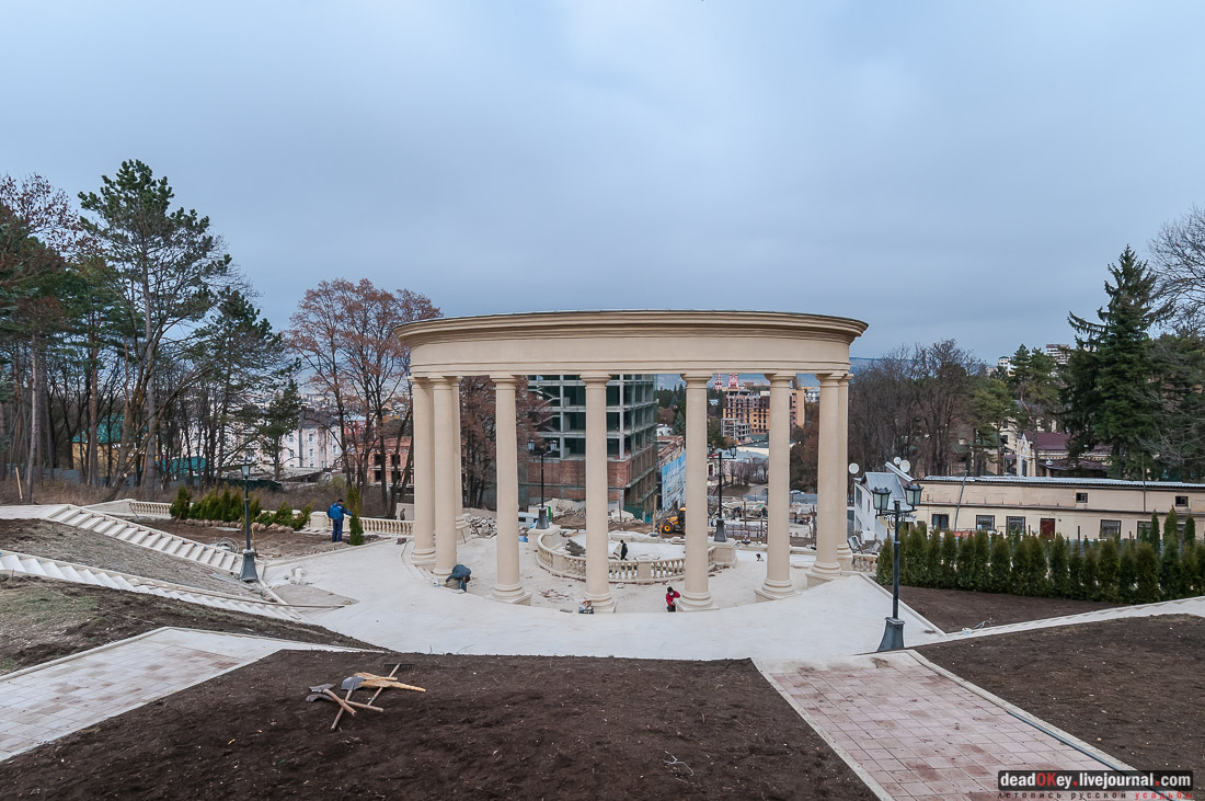 Кисловодский курортный парк, г. Кисловодск, верхний парк