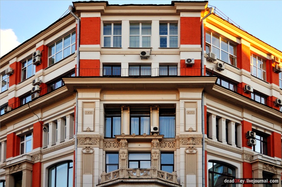 Доходный дом А.С. Хомякова (магазин Мюр и Мерилиз), Кузнецкий Мост д.6/3