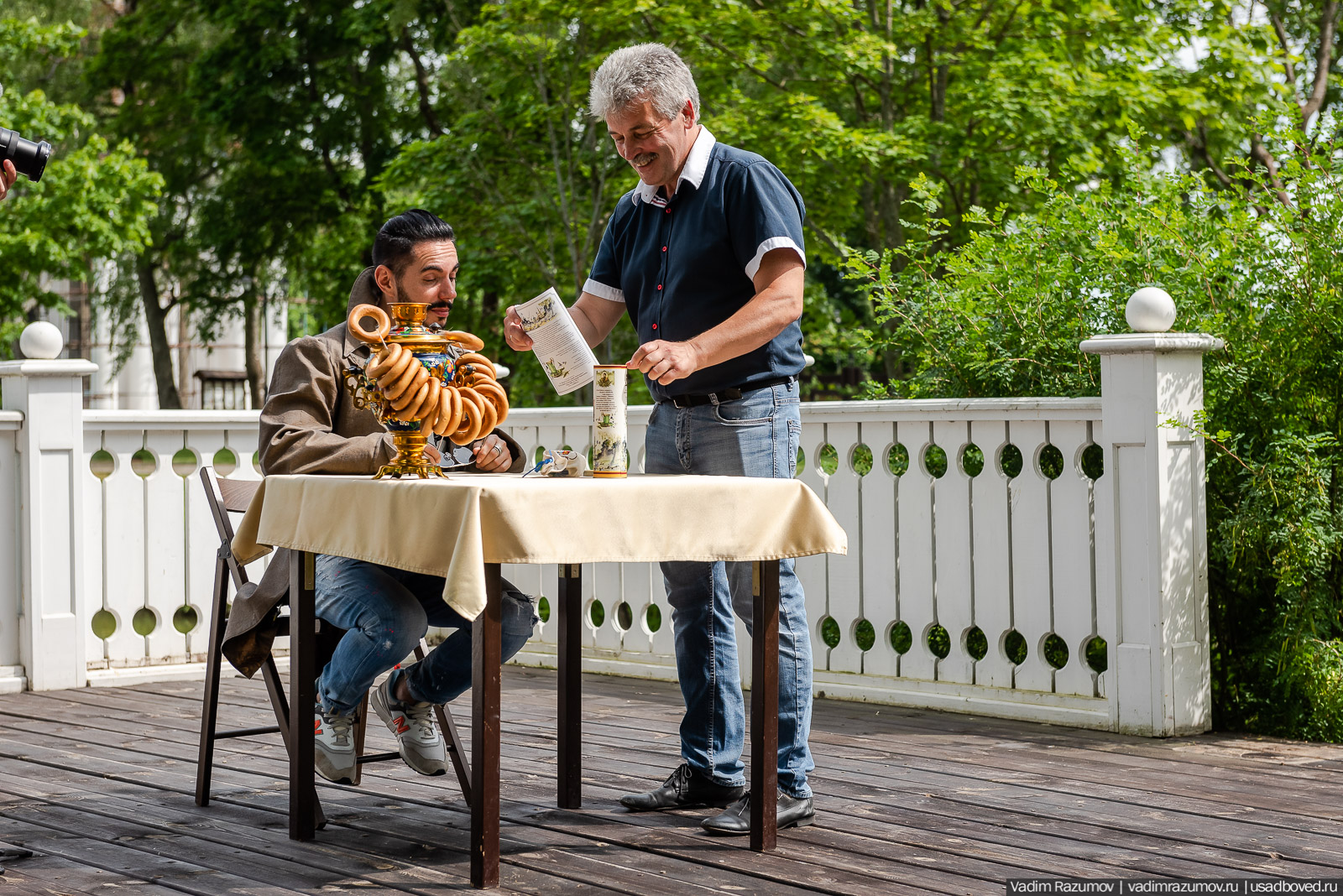 усадьба Воронино, съемка передачи Орел и Решка