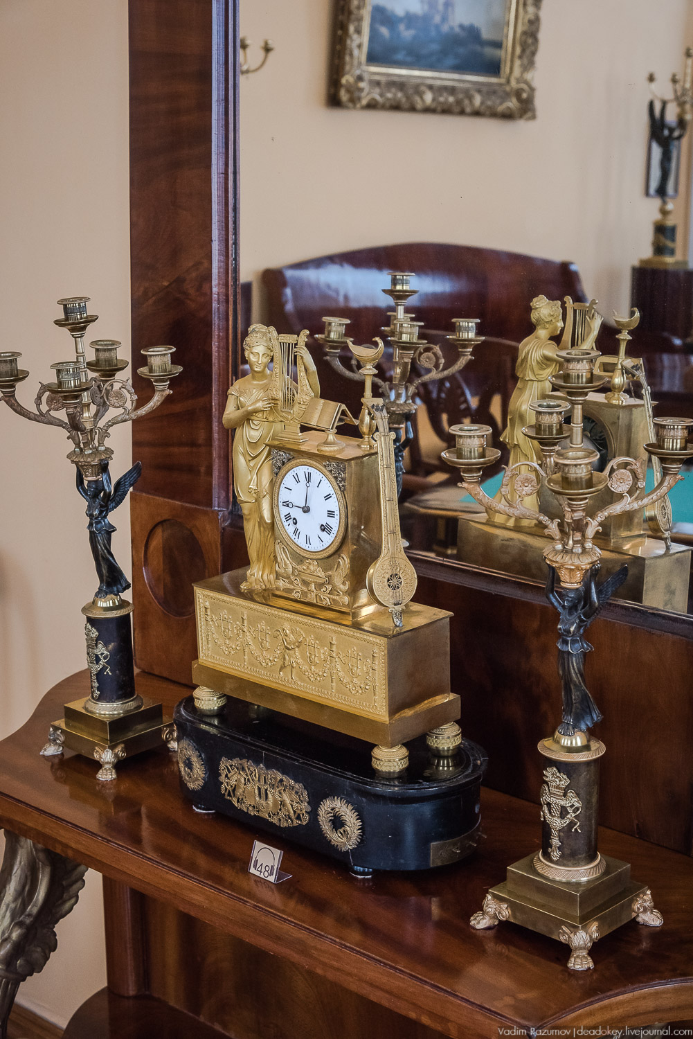 Богородицк, интерьеры дворца