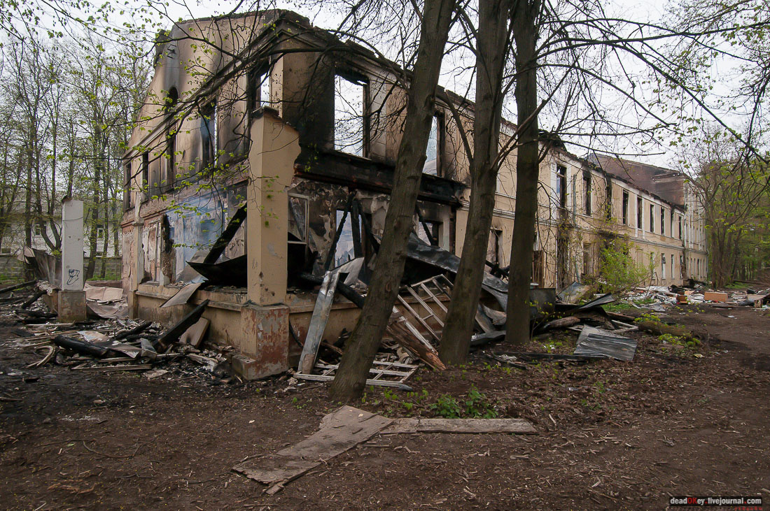 усадьба Дугино в Мещерино (пожар, сгорела)
