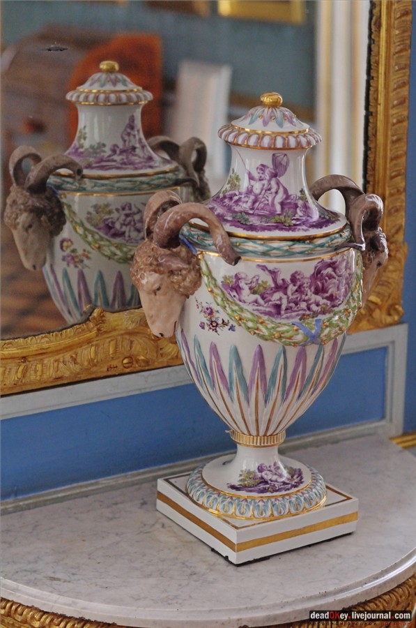 усадьба Кусково, интерьеры Дворца